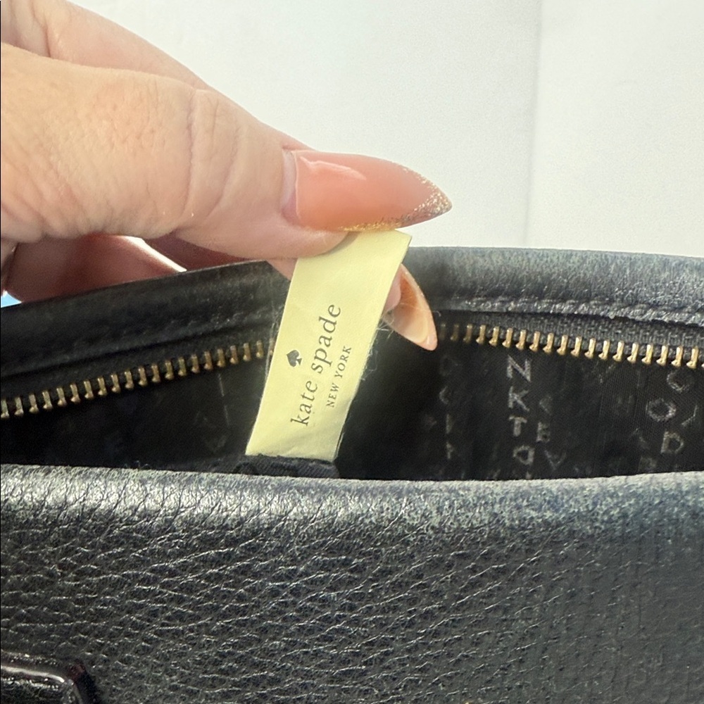 Kate Spade New York Holden Street BRANDY Black Leather Crossbody Shoulder BAG - Picture 10 of 11